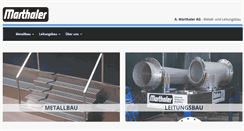 Desktop Screenshot of marthaler.info